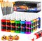 Acrylic Paint Set With 12 Brushes, 36 Colors (59ml, 2oz) Art Craft Paints Gifts for Artists Kids Beginners & Painters